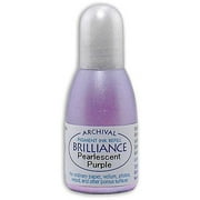 Tsukineko Brilliance Pearl Purple Ink Refill