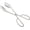 Silver, variant on ABCISI 1pcs Food Tongs, Stainless Steel Salad Cake Bread Tongs, Kitchen Tongs for Cooking, Barbecue, Pastry, Sandwich, Ice, Serving Scissors Tongs for Buffet Party Catering, Gold