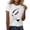 #283-White, variant on Roncen Women's Funny Tshirts Summer Crewneck Short Sleeve Graphic Tees Vacation Clothes