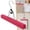 Red, variant on Clearance White Solid Wood Pants Hanger with Clips - Non-Slip Trouser Clamp Hanger for Skirts and Pants