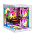 thumbnail image 6 of Evounic Gaming PC Desktop Intel Xeon E5 12Core, RTX 4060, 64GB RAM, 512GB NVMe SSD, 1TB HDD, Win 11, WiFi 6, BT5.4, 650W, W/ RGB Keyboard & Mouse, 6 of 8
