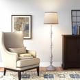 thumbnail image 4 of Graflsoa 2-Pack American Small Hole Fabric Lamp Shades with 8-Inch Harp Frame & E26 UNO Socket, Smoke Gray, 4 of 7