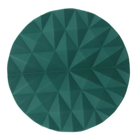 

Coaster Heat-Resistant Table Placemat Temperature Resistance Is Not Easy To Deform For Easy To Clean With Soap Water Green