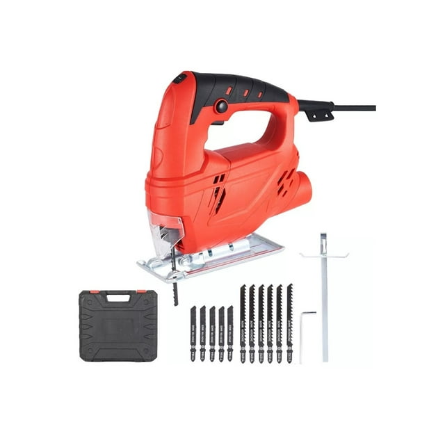 Sierra Caladora Lab.G Eléctrica Corte 10p Naranja con Negro