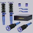 thumbnail image 2 of BFO Coilover Strut Kit for BMW 5 Series E39 Sedan 1996-2003 Height Adjustable Twin-tubes Coil Spring Shock Absorber Lowering Kit Blue, 2 of 7