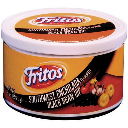 Fritos Southwest Enchilada Flavored Black Bean Dip, 9 Oz.