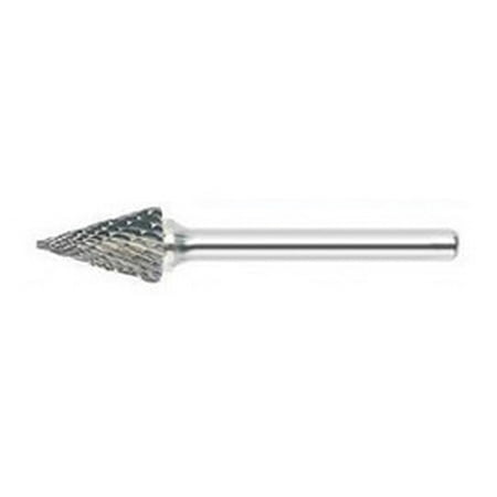 

Radnor SM-5L6DC 1/2 X 7/8 Pointed Cone Shape Double Cut Carbide Burr (9 Pack)