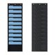 thumbnail image 2 of Wall Organizer with 10 Pockets, Wall Mounted File Organizer, Storage Folder for Paper, Folders, Charts, Home Office., 2 of 5