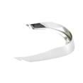 thumbnail image 4 of Motorcycle Helmet Rear Spoiler PC Trim for Helmets Spoiler Big Tail Motorbike Grp for GP Round Silver, 4 of 9