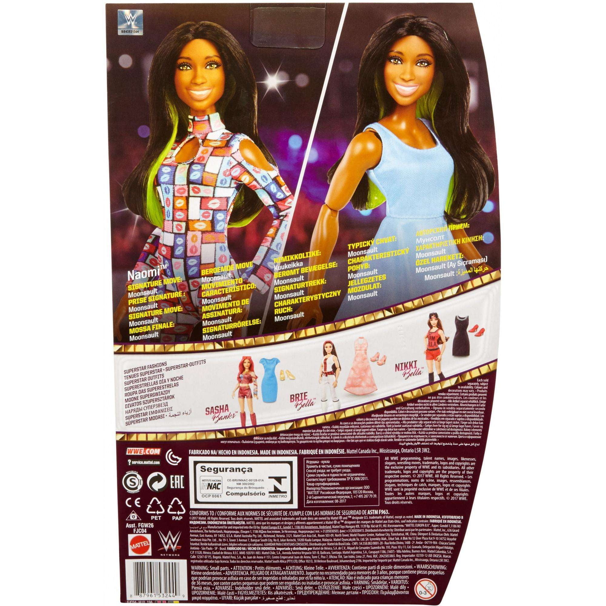 naomi wwe doll