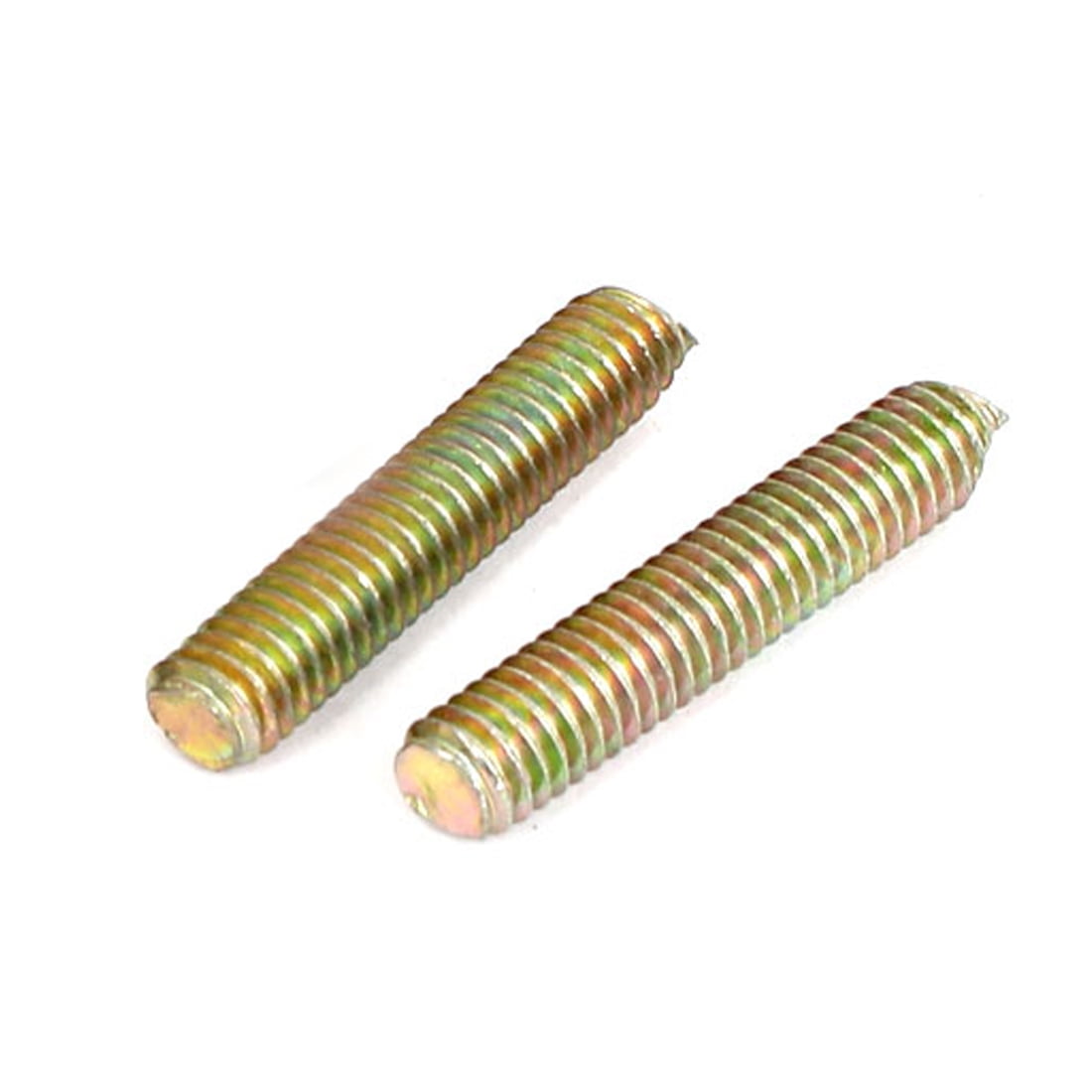 Right Hand Threads,Bar Studs Silver Tone 20 Pcs WEIJ M6 x 35mm 1mm Pitch Fully Threaded Rod 304 Stainless Steel