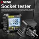 thumbnail image 1 of ANENG AC10 Socket Tester LCD Voltaje Detector US/UK/EU Plug Polarity Phase Check, 1 of 8