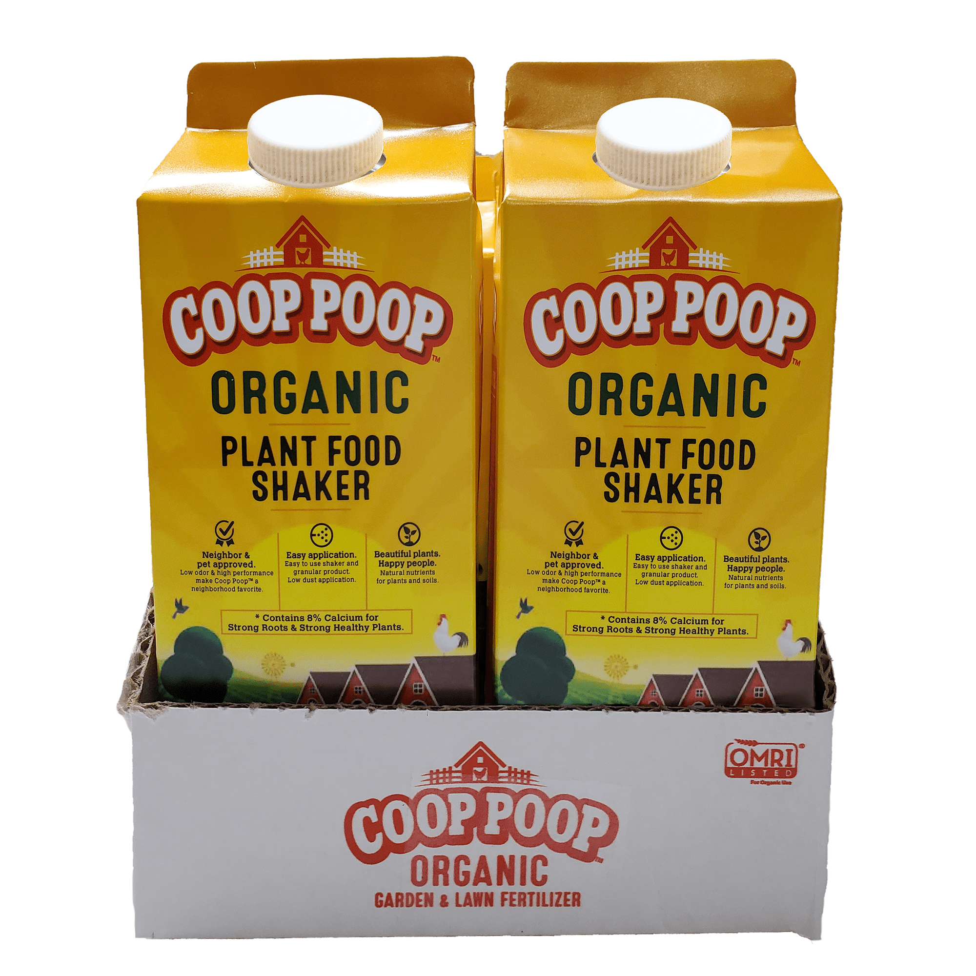 Coop Poop Organic Plant Food Garden Fertilizer Shaker Granules, 1 lb ...