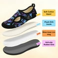thumbnail image 2 of Barerun Women's Wide Diabetic Slippers Adjustable for Swollen Feet Indoor Outdoor House Shoes, 2 of 6