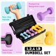 thumbnail image 3 of Set de mancuernas Yes4All de neopreno de 1, 2 y 4 lb con estuche, 3 of 6