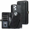 thumbnail image 6 of Case For IPhone 16 Pro Max/16 Pro/16 Plus/16, Magnetic Suction Cover Drop-proof Wallet Storage Case Shockproof Leather Shell, 6 of 6