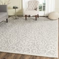 thumbnail image 2 of SAFAVIEH Martha Stewart Marais Geometric Damask Area Rug, Whetstone Grey, 10' x 14', 2 of 5