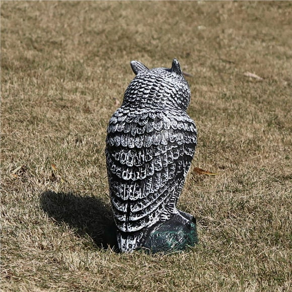 Fake Owl Decoy Hunting Deterrent Bird Reject Bird Pigeon Cat Crow Scarer Repeller Pest Control For Hunting Garden Supplies