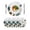 Gray, variant on 15 Inch Round Placemats Set of 4, Teal Tulip Butterfly Non Slip Heat Insulation PP Table Mats, Beige Turquoise Floral Blue Coastal Washable Place Mats for Kitchen Dining Party Table Decor