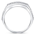 thumbnail image 3 of Pompeii 2Ct Diamond Mens Ring in 10k White or Yellow Gold (H,I1-I2), 3 of 6
