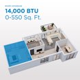 thumbnail image 3 of Danby 14000 BTU (10000 SACC) Portable AC, 3 of 9