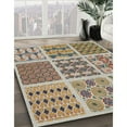 thumbnail image 2 of Ahgly Company Indoor Rectangle Patterned Brown Novelty Area Rugs, 2' x 4', 2 of 6