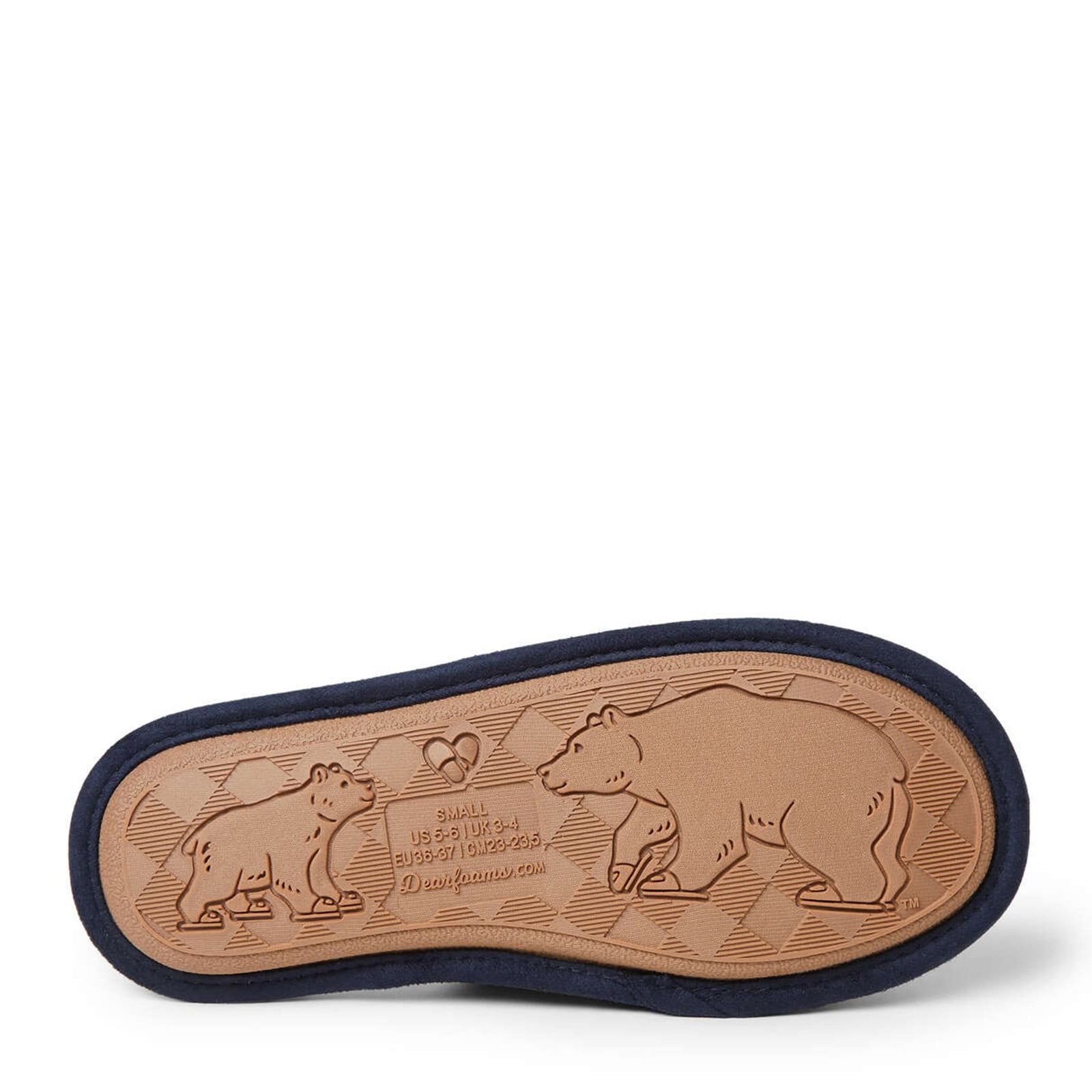 Dearfoams Women's Carson Mama Bear Scuff Slippers