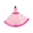 thumbnail image 3 of Decoraciones de vestuario de flamenco Capa con capucha para el rendimiento de la de cumpleaños, 3 of 8