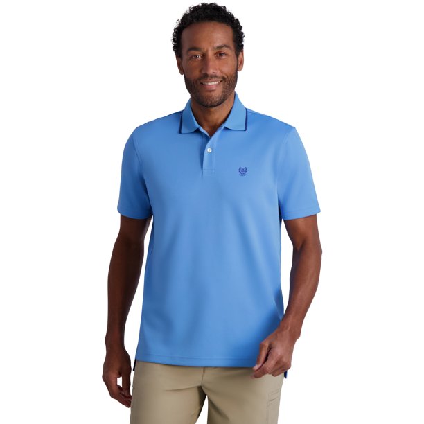 Chaps Men's Solid Mesh Golf Polo Shirt, Sizes S3XL