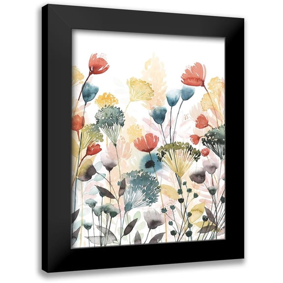 Popp, Grace 12x14 Black Modern Framed Museum Art Print Titled - Sunny Sundries II