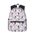 thumbnail image 1 of Disketp American Gnomes Mochila Ligera Clásica con Múltiples Bolsillos, Mochila Casual para Hombre y Mujer, Ideal para Escuela, Trabajo y Viajes, 1 of 6