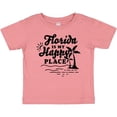 thumbnail image 3 of Inktastic Florida is My Happy Place with Palm Trees Boys or Girls Baby T-Shirt, 3 of 5