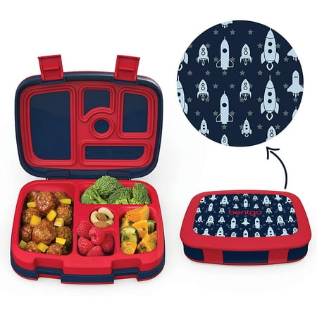 Lunch Box For Kids(Rockets Design) Insulated Lunch Box Leakproof