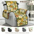 thumbnail image 4 of TSOVTHRID Daisy Floral Oil Painting Print Recliner Chair Covers Comfy Chair Cover for Electric Recliner Slipcovers Non Slip Lazy Boy 1 Seat Sofa Cover Furniture Protector with Pocket for Pets Dogs, 4 of 7
