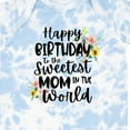 thumbnail image 4 of Inktastic Happy Birthday to the Sweetest Mom in the World Girls Baby Bodysuit, 4 of 5