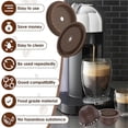 thumbnail image 3 of 5Pcs Reusable Vertuo Pods for Machine, Coffee Capsule with 2 Silicone Lids 1 Spoon and Brush, (150Ml), 3 of 5