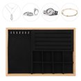 thumbnail image 4 of Inserto Para Cajón De Joyería Multiusos De Material Premium, Bandeja De Exhibición De Joyería De Triple Uso Para Anillo, Pendiente, Pulsera, Collar, Ideal Para Joyerías,, 4 of 7