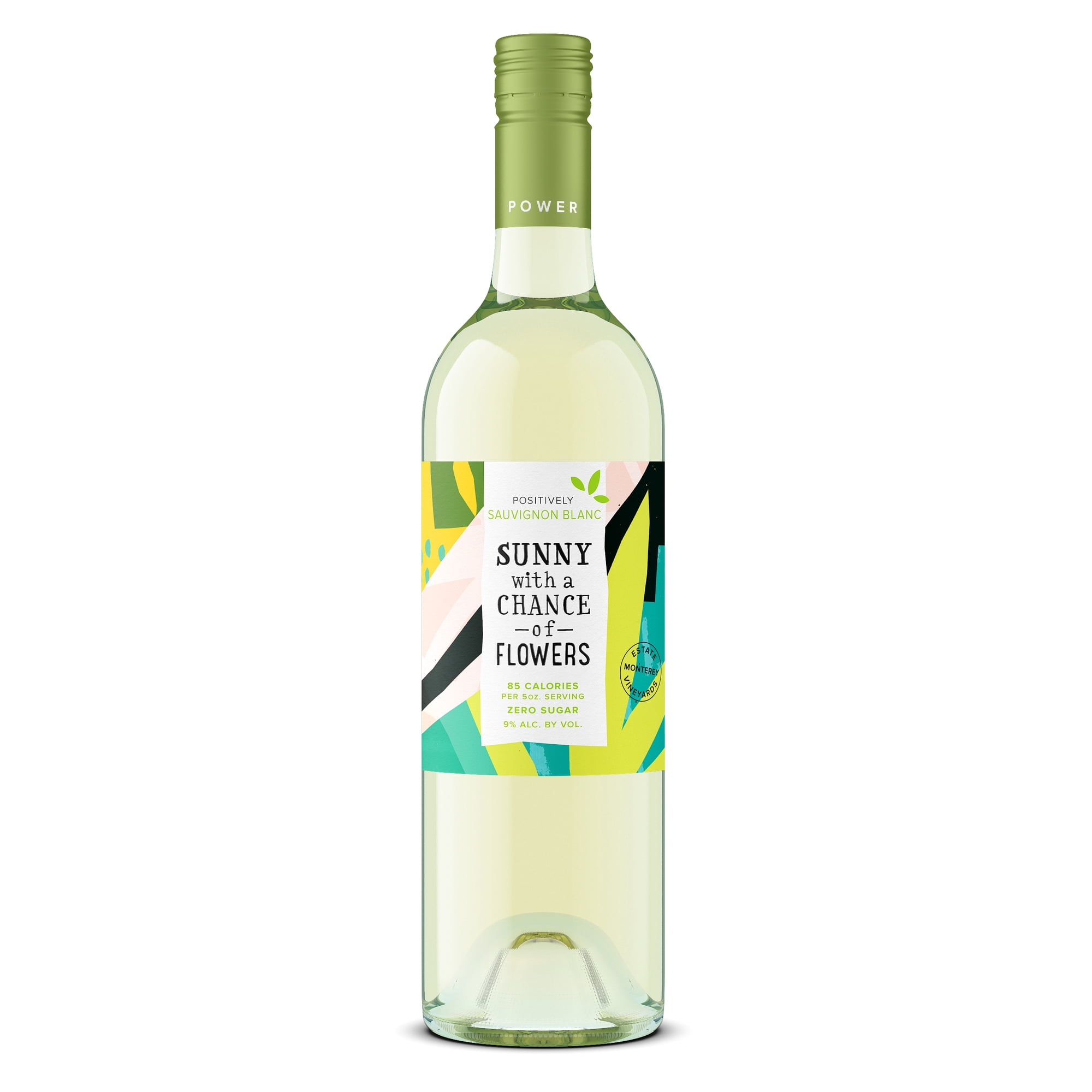 Sunny With A Chance Of Flowers Sauvignon Blanc White Wine, 750 ml Bottle