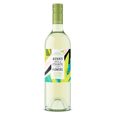 Sunny With A Chance Of Flowers Sauvignon Blanc White Wine, 750 ml Bottle