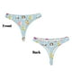 thumbnail image 3 of Balery Happy Easter Tangas de Algodón para Mujer con Estampado – Ropa Interior Sexy, Transpirable, G-string-Large, 3 of 6