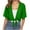 Green, variant on FAIWAD Lightweight Cardigans for Women Short Sleeve Chiffon Open Front Cardigan Summer Cropped Cardigan