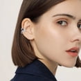 thumbnail image 4 of Clip para las orejas de Halloween para chicas adolescentes, pendientes minimalistas con tachuelas, pendientes de moda, 4 of 7