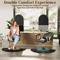 thumbnail image 6 of Baasha Premium Black Salon Chair, Reclining Salon Chair with Removable Headrest, Durable Steel Frame Stylist Hair Chair 360 Swivel All Purpose Hair Salon Chair for Barbershop Weight Capacity 330 lbs, 6 of 7