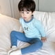 thumbnail image 4 of Conjunto de 2 piezas de ropa de casa para niños, pantalones de manga larga para bebés, ropa de casa para niños de primavera y otoño, ropa interior para niños pequeños, pijamas, 4 of 5