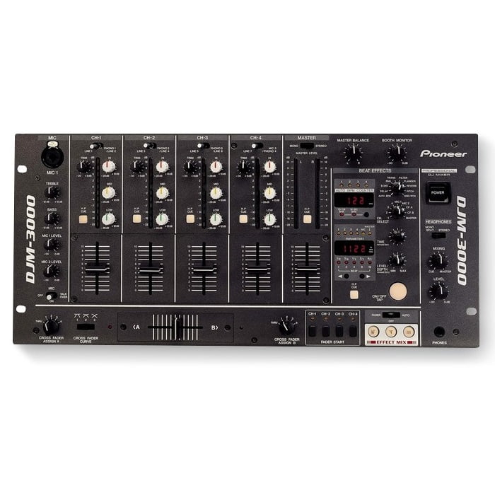 Pioneer Djm3000 Professional Dj Mixer 4channel 19inch rack mountable