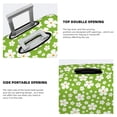 thumbnail image 6 of Wukai Green White Flowers Elastic Luggage Cover: Personalized Protection for Your Suitcase - Fits 19~29-inch, Washable & Durable Travel Companion-X-Large, 6 of 8