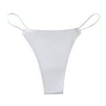 thumbnail image 1 of B91xZ Culottes Bikini pour Femmes Confort Extensible Culottes, Blanc G, 1 of 3