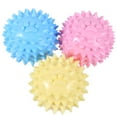 thumbnail image 1 of CHUANK 3pcs Pet Dog Puppy Spikey Balls Funny Tooth Cleaning Interactive Plaything Toy, 1 of 6