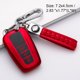 thumbnail image 4 of Kenally TPU Auto Key Fob Portátil Desmontable Moda Reutilizable 3 Botones Reemplazo de llaves Accesorios de la caja Reemplazo para Prius 2016-2021 Automoción decorativa y accesorios Rojo Kenally VI016554-01B, 4 of 6