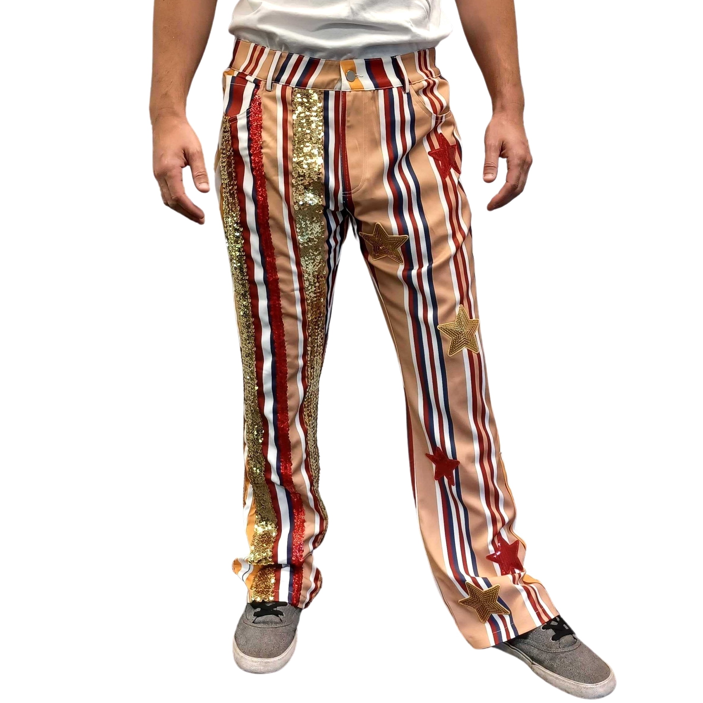 Coach Beard Magic Trousers Striped Pants